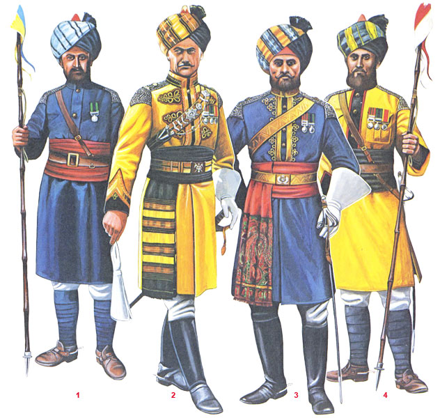 Униформа армии Индии 1914-1947 годов