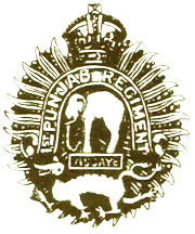 эмблема 1-й Пенджабский пехотный полк