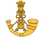 Полковая эмблема полка легкой пехоты Маратха (The Maratha Light Infantry).