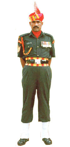 униформа индийской бригады гвардии