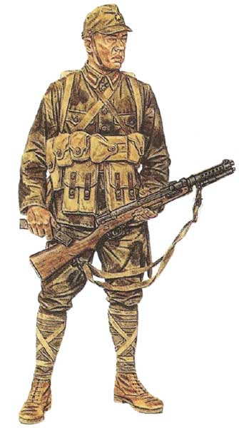 униформа японской армии 1938-45 гг.