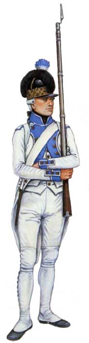 французский солдат 1792 года
