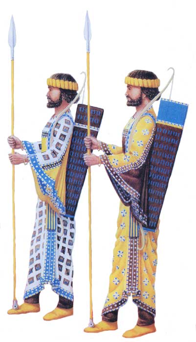 Военная униформа Древней Персии