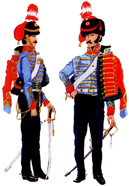 Капитан драгунского полка Арекипо (Dragones de Arequipa), 1830 год