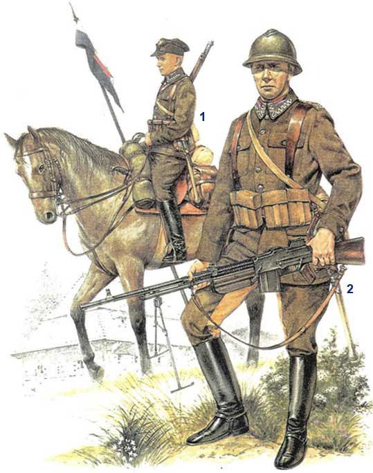 Униформа польской армии 1939-45 годов