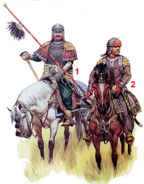 Униформа польской армии XVII века