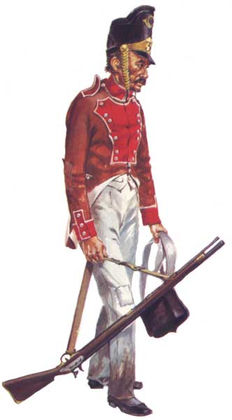 униформа Португальского легиона, 1912 год.