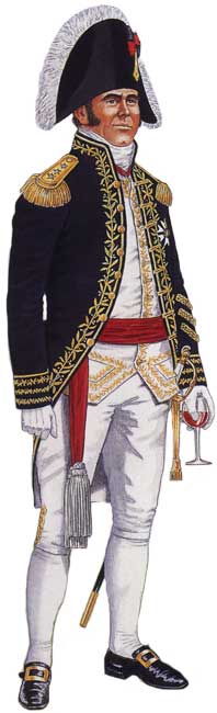 Генерал-лейтенант португальской армии в полной униформе, 1806-1815 годы.