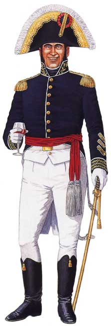 Генерал-лейтенант португальской армии в пповседневной униформе, 1806-1815 годы.