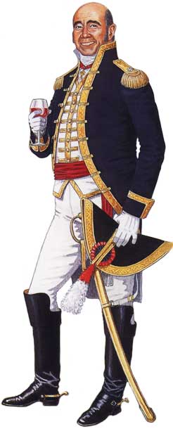 Бригадный генерал португальской армии в парадной униформе, 1806-1815 годы.