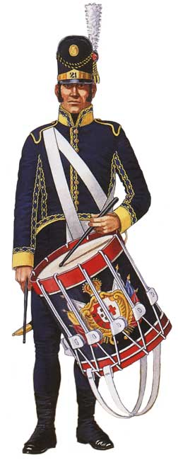 униформа линейной пехоты 1806-1814 годов