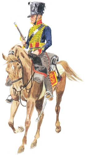 Униформа рядового 2-го Бранденбургского гусарского полка фон Шилля - Uniformen Privat 2. Brandenburg Husarenregiment von Schill