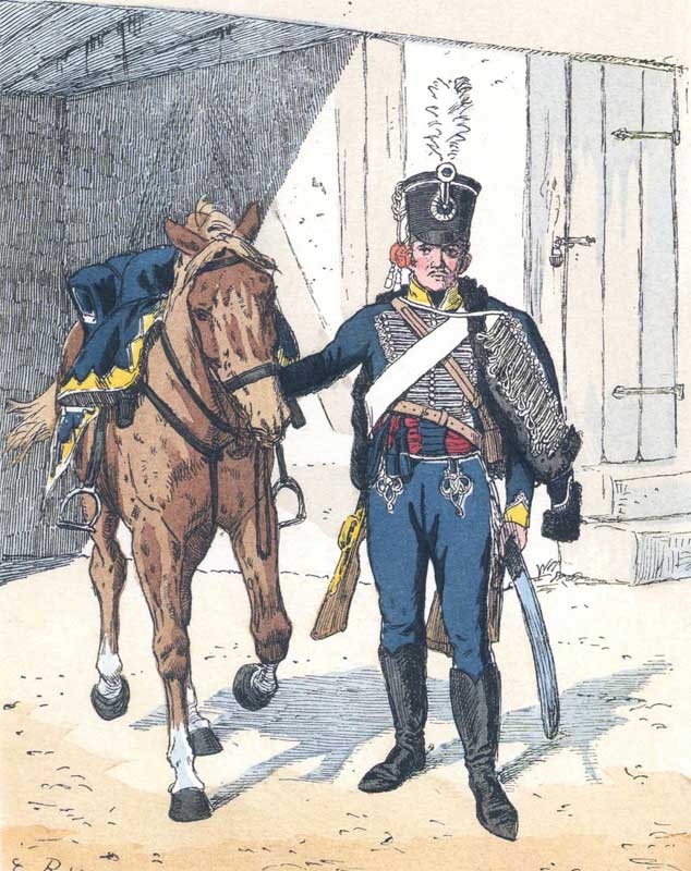 Гусарский полк фон Узедома (von Usedom) №10, 1806 год