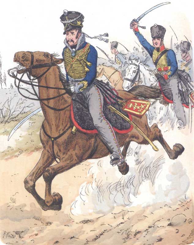 2 Бранденбургский гусарский полк фон Шилля (von Schill), 1809 год
