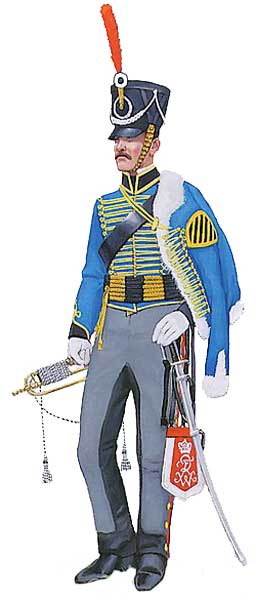 Униформа трубача Померанского гусарского полка - Uniforms trumpeter Pomeranian Hussars