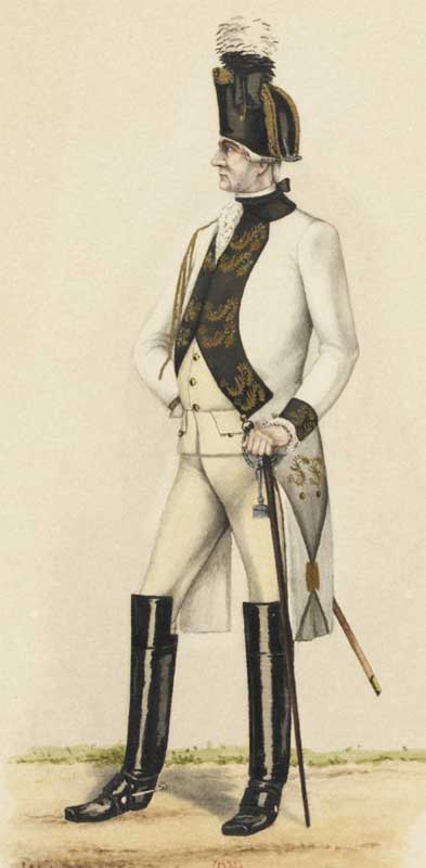 4-й прусский кирасирский полк, 1797 год
