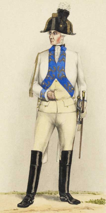 5-й прусский кирасирский полк, 1797 год
