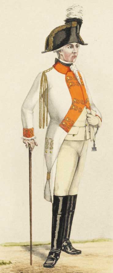 6-й прусский кирасирский полк, 1797 год