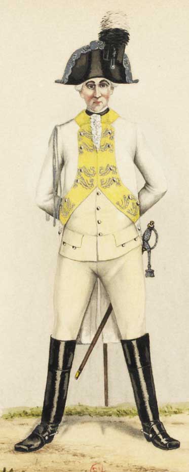7-й прусский кирасирский полк, 1797 год