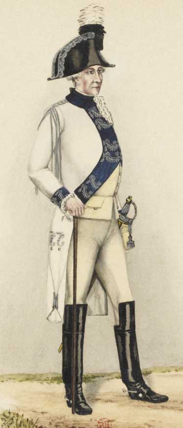8-й прусский кирасирский полк, 1797 год