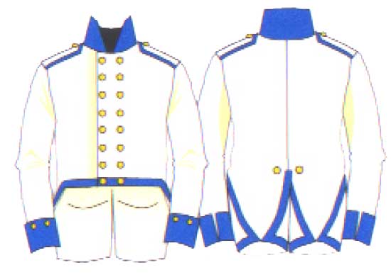 колет Бранденбургского кирасирского полка, 1813 год