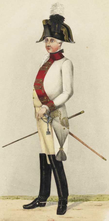 9-й прусский кирасирский полк, 1797 год