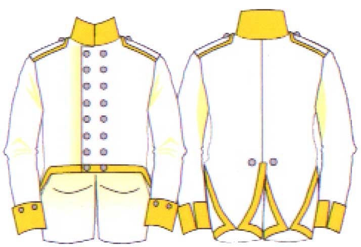 коллет Магдебургского кирасирского полка, 1815 год
