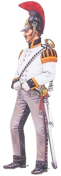 униформа трубача прусского кирассирского полка - trumpeter uniform Prussian cuirassier regiment