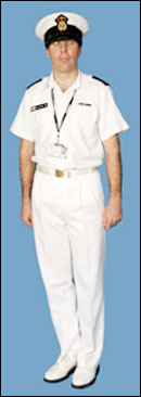 летняя униформа 4W Королевского флота Новой Зеландии