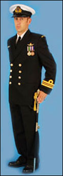 зимняя униформа 1 Королевского флота Новой Зеландии