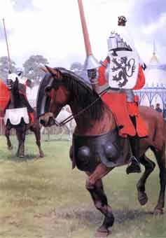 Английские рыцари 1300-1400 гг.