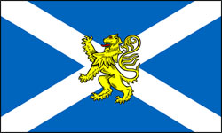 полковое знамя Королевского полка Шотландии (Royal Regiment of Scotland)