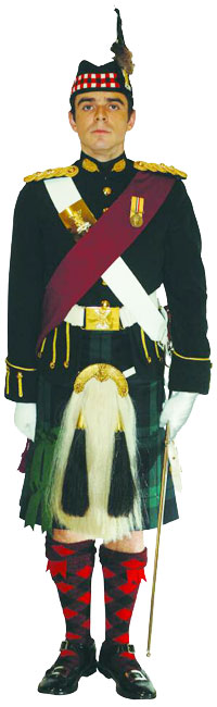 униформа № 1С Королевского полка Шотландии (Royal Regiment of Scotland)