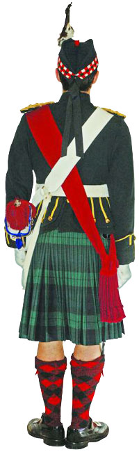 униформа № 1С Королевского полка Шотландии (Royal Regiment of Scotland)