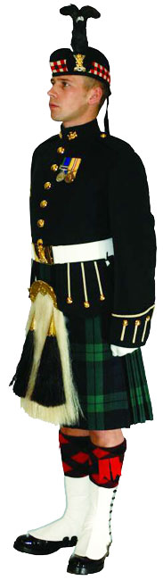 униформа №1А церемониальная капрала Королевского полка Шотландии (Royal Regiment of Scotland)