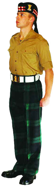 Капрал Королевского полка Шотландии (Royal Regiment of Scotland) в униформе № 14С.