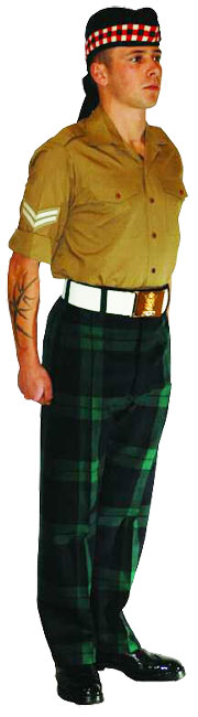 Капрал Королевского полка Шотландии (Royal Regiment of Scotland) в униформе № 14С.