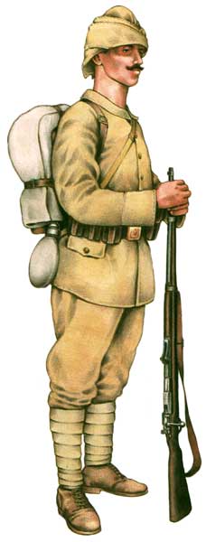 униформа турецкой армии 1914-1918 гг.