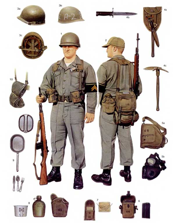 Униформа пехотинца армии США