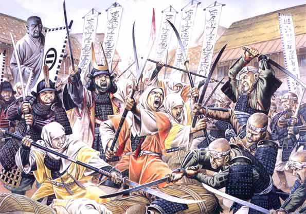 Нападение монахов Икко-икки, 1528 год