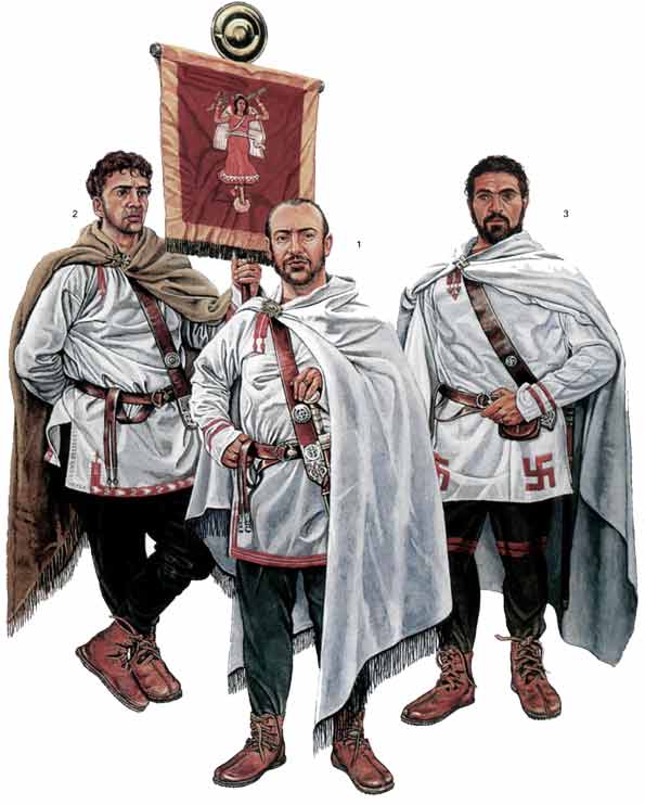 Униформа армии Римской империи (200-400 гг. нэ)