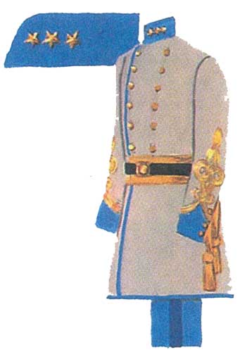 Униформа войск конфедератов
