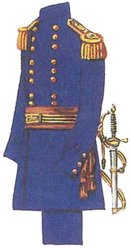 Униформа генерала армии федералов