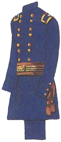 Униформа бригадного генерала армии федералов
