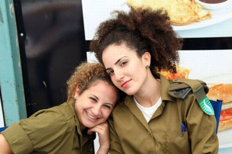 Девушки армии Израиля