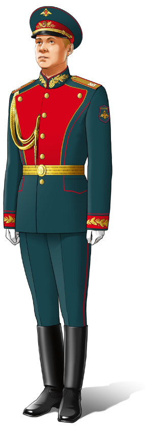 Парадный костюм военного