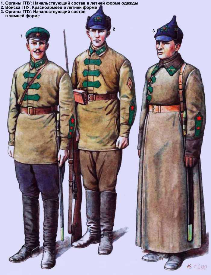 Органы и войска ГПУ (1922 год)