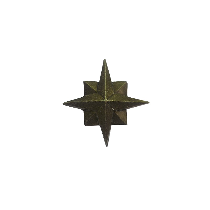 Пластиковые звезда МЧС 200х200. Полевые звезды на погоны