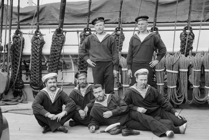 Моряки « Рынды », 1893 год