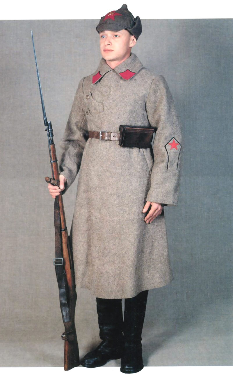 красноармеец 20 х годов в зимней униформе